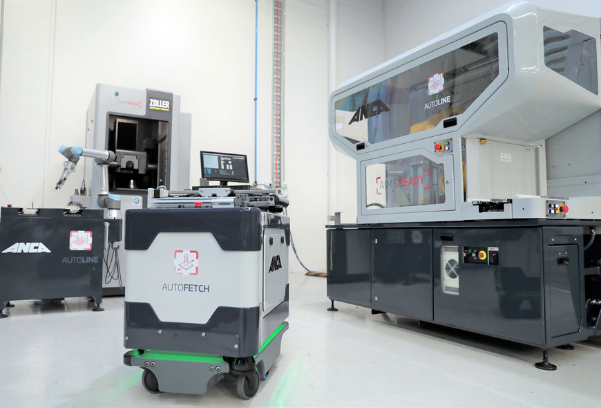 ANCA’s AIMS integrated manufacturing demo showcases smart automation for whole factory connectivity
